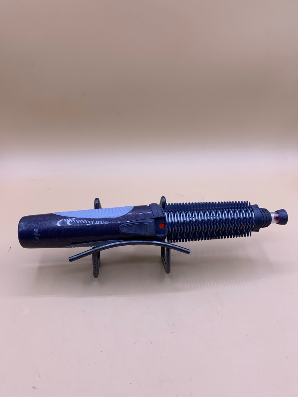 Vtg BRAUN Curling Iron Model 3589 Butane Cordless Works Well Portable With Steam